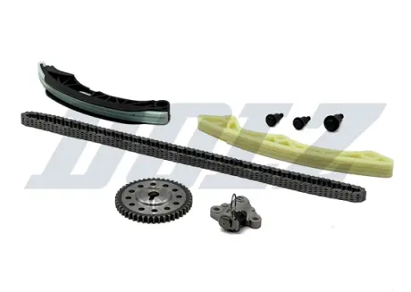 Комплект ланцюга ГРМ з шестернею MITSUBISHI/SMART 1,0 M132 (вир-во) DOLZ SKCM047