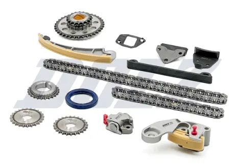 Комплект ланцюгів ГРМ та маслонасоса з шестернями SUZUKI 1.8-2.0 VVT 16V J18A-J20A (вир-во) DOLZ SKCS129