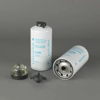 Фильтр топливный, сепаратор, накручиваемый, набор. Fuel filter, water separator, Spin-On, Set. DONALDSON P559118