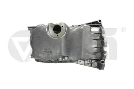Піддон масляний алюмінієвий з отвором Skoda Superb (02-08)/VW Passat (97-05)/Audi A4 (99-05),A6 (98-05) VIKA DPA 11030038001