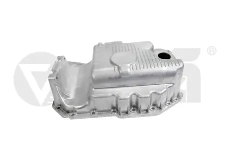 Піддон масляний з отвором алюмінієвий VW Bora (00-05), Golf (97-05) / Seat Ibiza (02-07), Toledo (00-06) vika DPA 11031819601