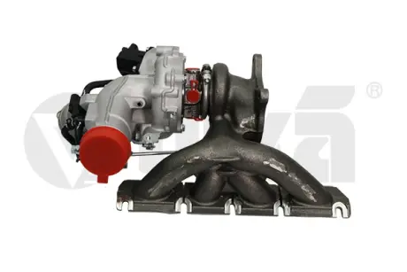 Колектор випускний з турбіною VW Golf (09-)11, Passat (09-12) / Audi A3 (09-), TT (11-) / Seat Leon (06-10), Toledo (05-09) VIKA DPA 11450958801