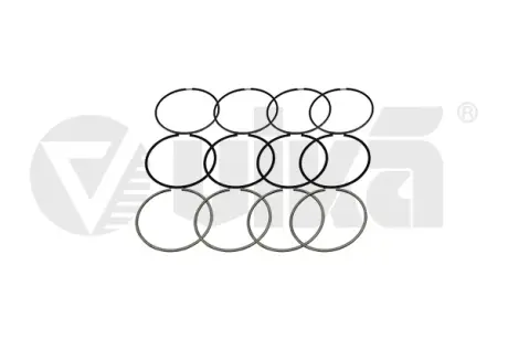 Комплект поршневих кілець (на двс) Skoda Octavia 1,8/2,0L (12-)/VW Amarok (10-), T5 (11-15)/Audi A6 (11-13) vika DPA 11981570301