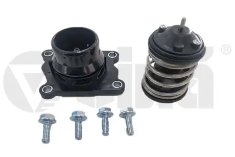 Термостат з кришкою 87°C BMW 1, 3, 5, 7 X1, X3, X5, X6 1.6D, 2.0D, 3.0D (07-17) VIKA DPA 19772401