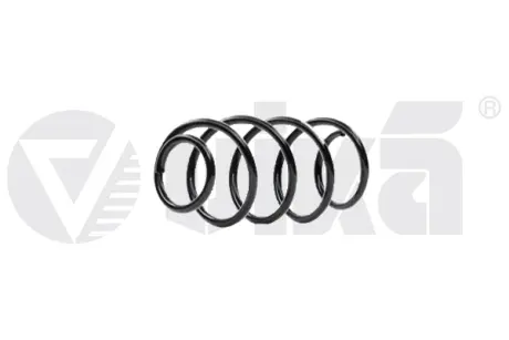 Пружина підвіски передня Skoda Rapid/VW Polo V/Seat Ibiza IV, Toledo IV (08-19) VIKA DPA 44111609301