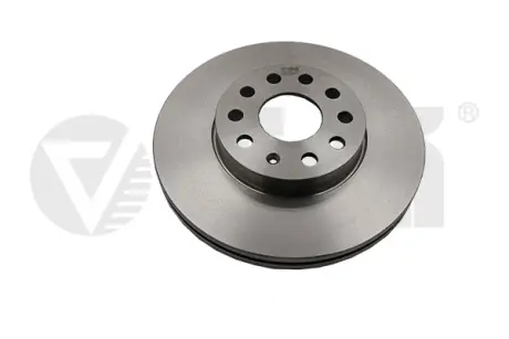 Диск гальмівний передній (кратно 2) Skoda Octavia (04-13,13-)/VW Golf (04-),Jetta (06-)/Seat Leon,Toledo (06-10,13-) VIKA DPA 66150026001