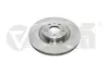 Диск гальмівний передній (кратно 2) 338*30MM Audi A4 (16-),A6 (19-) VIKA DPA 66151727801 (фото 1)