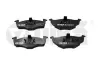Колодки гальмівні передні VW Golf (96-99)/Seat Ibiza (93-99), Toledo (92-99) VIKA DPA 66981102801 (фото 1)