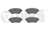Колодки гальмівні задні Audi A4, A5, A6,A7,A8, Q5, Q7/VW Touareg (15-) VIKA DPA 66981703901 (фото 1)