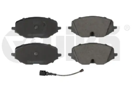 Колодки гальмівні передні з датчиком Audi A3/Seat Leon/Skoda Octavia/VW Golf VIII, Caddy (19-) VIKA DPA 66981704001