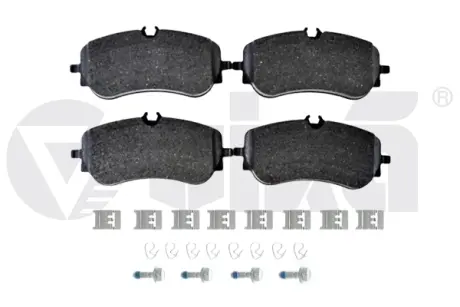 Колодки гальмівні задні з устоновчим р/к VW Amarok (10-), Crafter (16-) VIKA DPA 66981704601