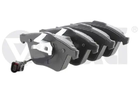 Колодки гальмівні передні з датчиком Audi A3, TT/VW Golf VI/Seat Leon (05-16) VIKA DPA 66981704701