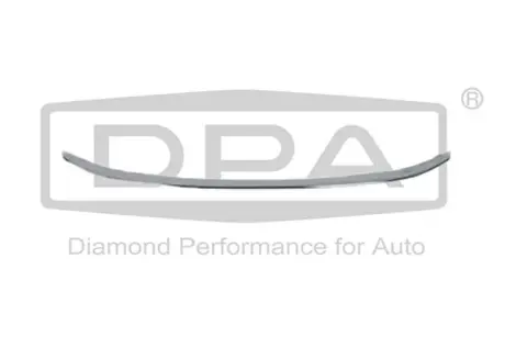 Окантовка для переднього бампера; плакована DPA 81025202