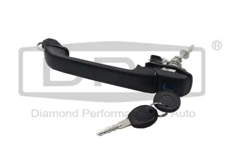 Ручка двері передньої лівої з ключами VW Golf (92-99), Vento (95-98) DPA 88370308402