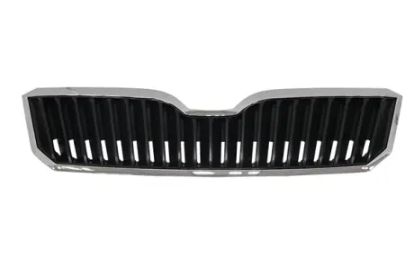 Решітка радіатора без емблеми (хром) Skoda Superb II (3T4) (08-15) DPA 88531334102