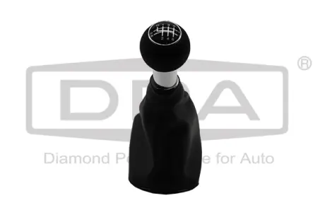 Рукоятка (чорна) перемикача передач із пильником (чорним) Audi A3 (01-03) DPA 88631695902
