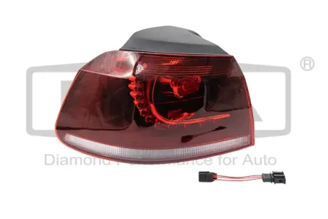 Ліхтар лівий зовнішній LED VW Golf VI (09-13)  DPA 89450624902