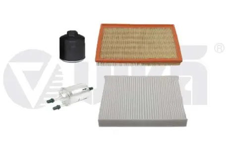 Комплект фільтрів (4 шт.) VW Fox (5Z1, 5Z3) 1.4 (BKR) (04-) VIKA DPA K11795901