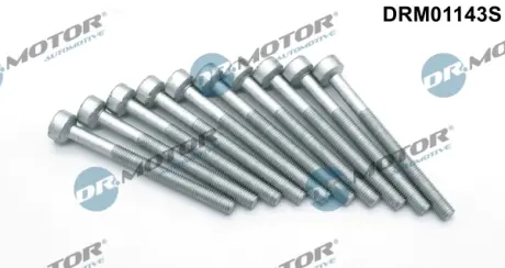 Комплект болтів з головкою системи TORX з чорного металу DR MOTOR AUTOMOTIVE DRM01143S