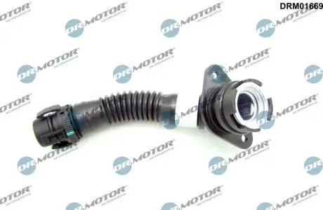 Шланг вентиляції пластиковий з фітингами DR MOTOR AUTOMOTIVE DRM01669