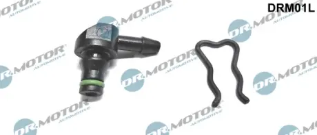 Штуцер пластиковий для паливних шлангів DR MOTOR AUTOMOTIVE DRM01L