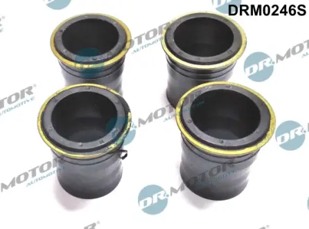 Комплект сальників форсунок 4шт Mazda 3/5/6 2.0d 05-10 DR MOTOR AUTOMOTIVE DRM0246S