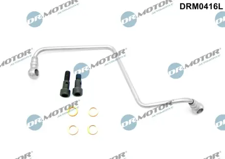 Трубка турбокомпрессора ДВЗ (чорний метал) DR MOTOR AUTOMOTIVE DRM0416L