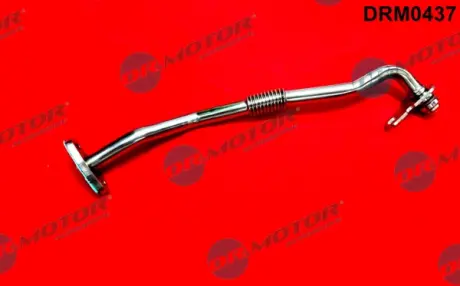 Трубка турбокомпрессора ДВЗ (чорний метал) DR MOTOR AUTOMOTIVE DRM0437