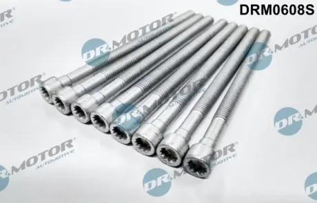 Комплект болтів з головкою системи TORX з чорного металу DR MOTOR AUTOMOTIVE DRM0608S