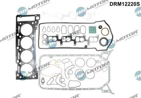 Комплект прокладок з різних матеріалів DR MOTOR AUTOMOTIVE DRM12220S
