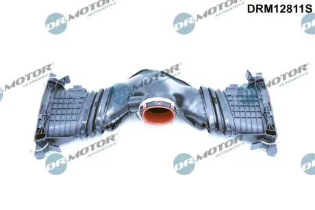 Повітряний патрубок турбонагнітача пластиковий без фітингів DR MOTOR AUTOMOTIVE DRM12811S