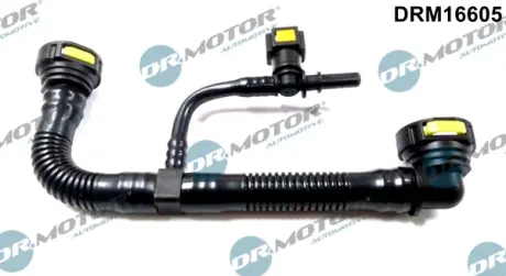 Шланг вентиляції пластиковий з фітингами DR MOTOR AUTOMOTIVE DRM16605
