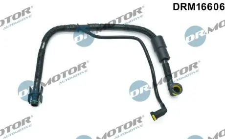 Шланг вентиляції пластиковий з фітингами DR MOTOR AUTOMOTIVE DRM16606