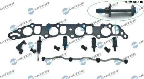 Комплект прокладок з різних матеріалів DR MOTOR AUTOMOTIVE DRM18801R
