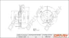 DP1010.11.0374 Drive+ - Гальмівний диск DRIVE+ DP1010110374 (фото 1)