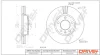 DP1010.11.0375 Drive+ - Гальмівний диск DRIVE+ DP1010110375 (фото 1)
