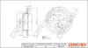 DP1010.11.0434 Drive+ - Гальмівний диск DRIVE+ DP1010110434 (фото 1)