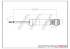DP1610.10.0189 Drive+ Амортизатор (задній) Ford Fiesta/Mazda 2 07- DRIVE+ DP1610100189 (фото 1)