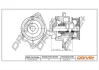 DP2310.10.005 Drive+ Насос охолоджуючої рідини (аналог 036121008M OE VAG) DRIVE+ DP231010005 (фото 1)