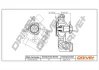 DP2310.10.029 Drive+ Насос охолоджуючої рідини DRIVE+ DP231010029 (фото 1)