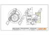 DP2310.10.038 Drive+ Насос охолоджуючої рідини (аналог VKPC 90000 SKF) DRIVE+ DP231010038 (фото 1)