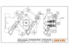 DP2310.10.061 Drive+ Насос охолоджуючої рідини DRIVE+ DP231010061 (фото 1)