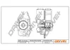 DP2310.10.100 Drive+ Насос охолоджуючої рідини DRIVE+ DP231010100 (фото 1)