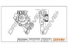 DP2310.10.115 Drive+ Насос охолоджуючої рідини DRIVE+ DP231010115 (фото 1)