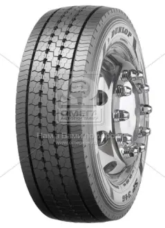 Шина 385/55R22,5 160K158L SP346 M+S, 3PMSF (Dunlop) DUNLOP 568902