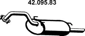 Глушитель осн. алюм. для а/м Hyundai Accent (94-)/(TagAZ) (01-) EBERSPACHER 4209583