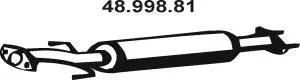 Глушитель доп. алюм. (резонатор) для а/м Daewoo Matiz (98-) EBERSPACHER 4899881
