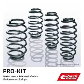 Занижуючі пружини, Pro-Kit, 4шт, (25мм / 15мм) (975кг / 1160кг) BMW 1 (F20), 1 (F21), 2 (F22, F87), 2 (F23) 2.0/2.0D/3.0 12.11-06.21 EIBACH E10200300222
