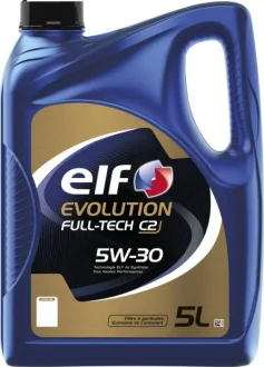 Олива моторна Evolution FULL-TECH C2 5W-30 (Каністра 5л) ELF 214008