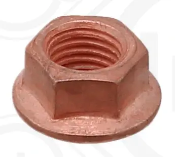 Гайка (M10x1.25x9) з буртиком самоконтрольна ELRING 720.550